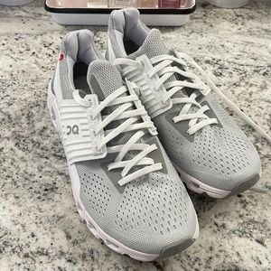 Womens On Cloud White Running Shoes